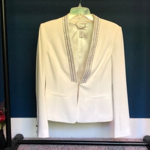 White blazer